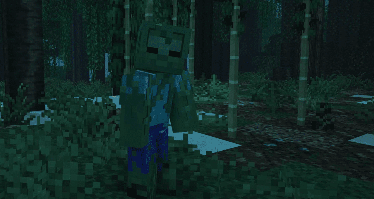 Разные виды зомби в Minecraft благодаря модификации Variants and Ventures