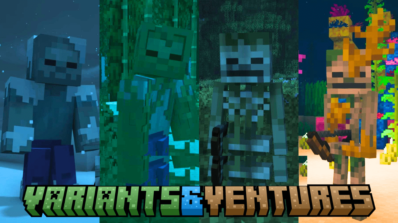 Variants and Ventures для Minecraft 1.21.4