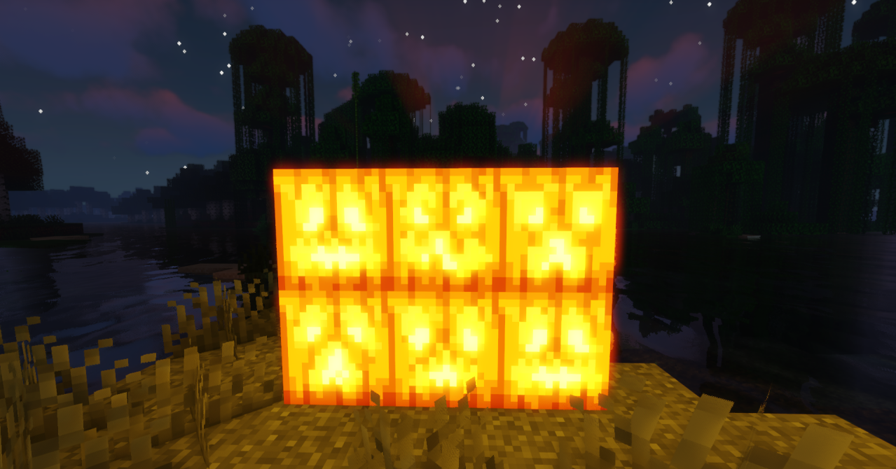 Готовые постройки с использованием Varied Pumpkins в Minecraft