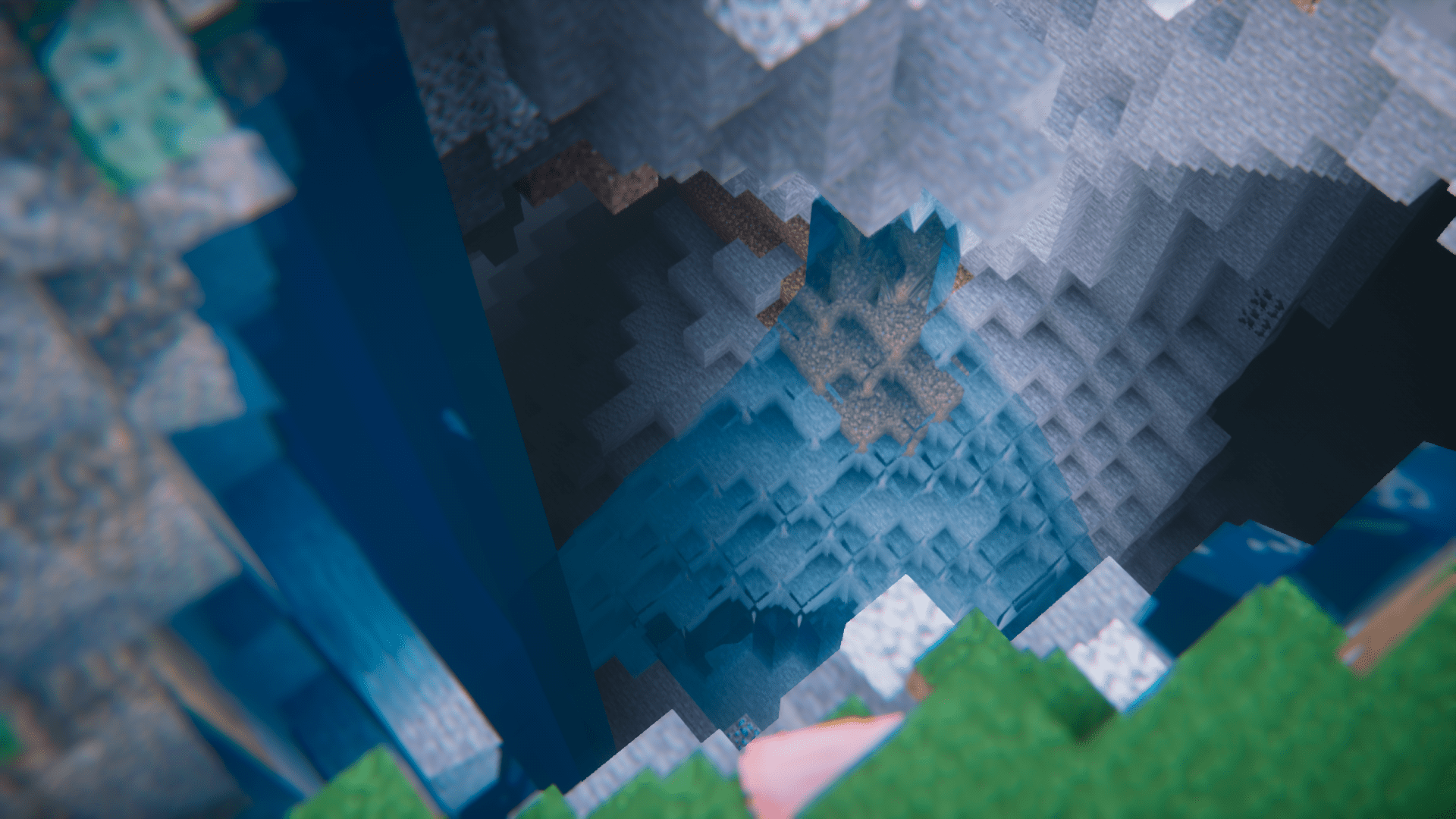 Главное меню Minecraft с кнопкой создания нового мира