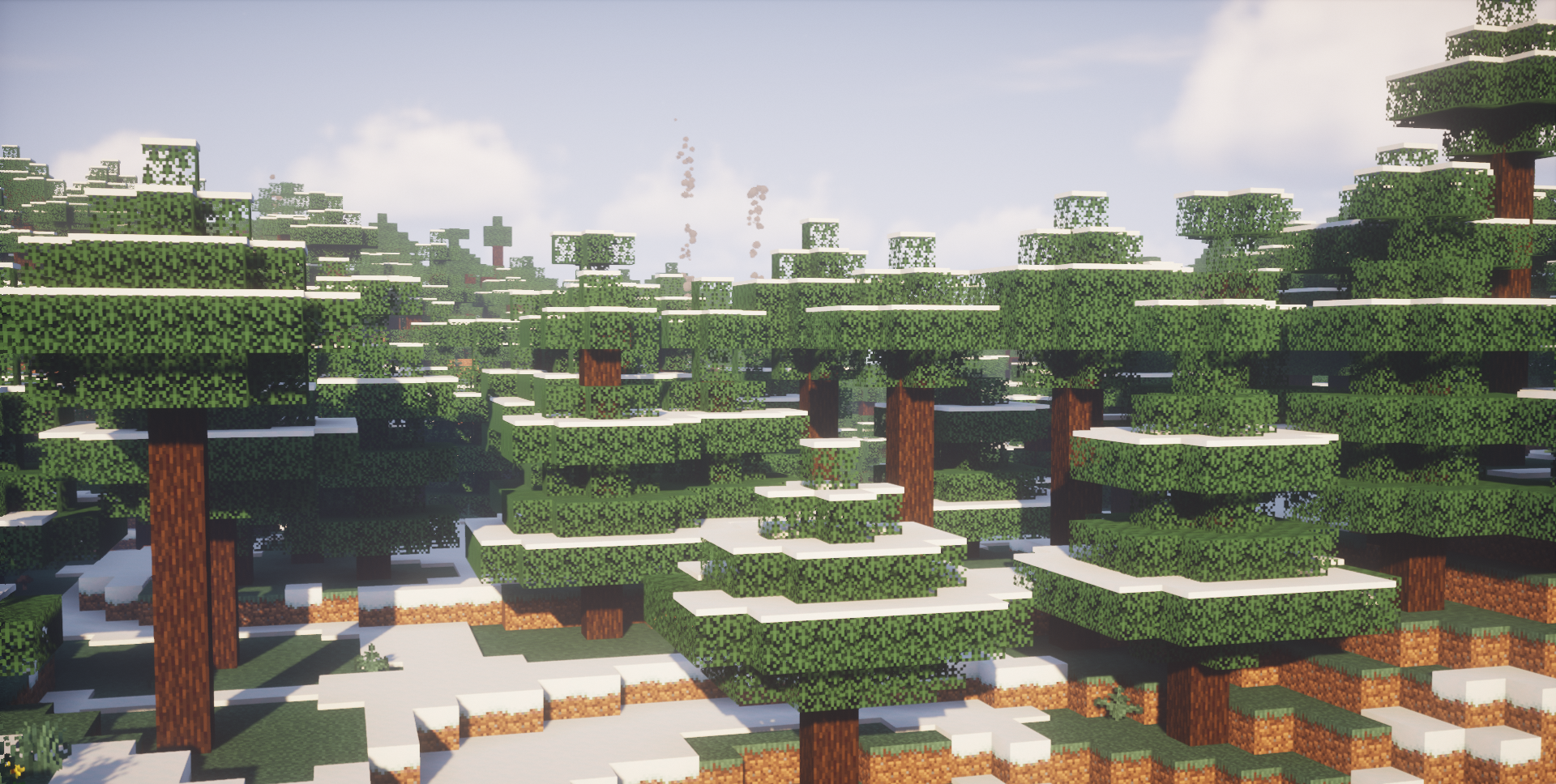 Разнообразие биомов в Minecraft: лес, пустыня и горы