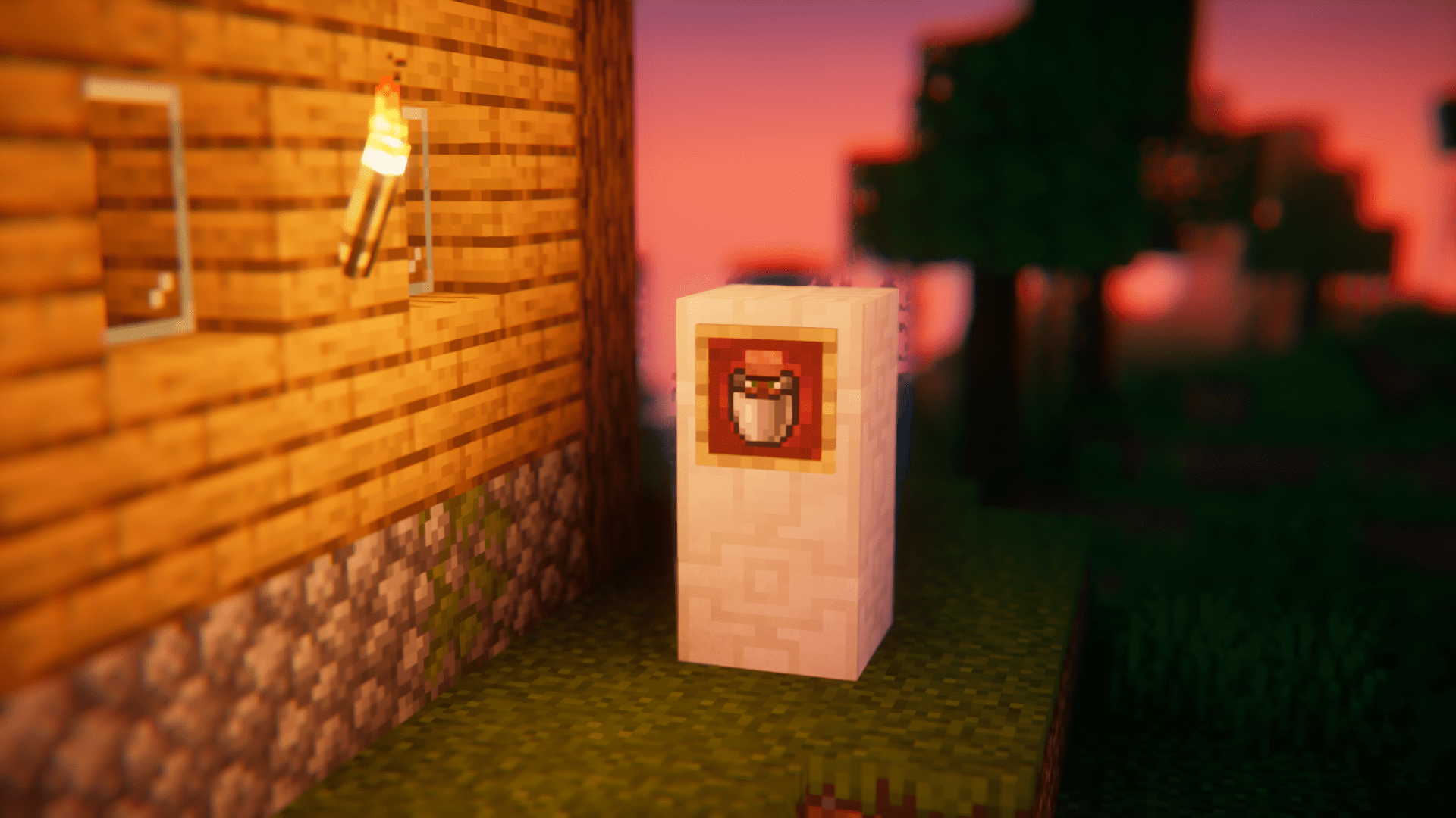 Игрок использует ведро с жителем в руках в Minecraft
