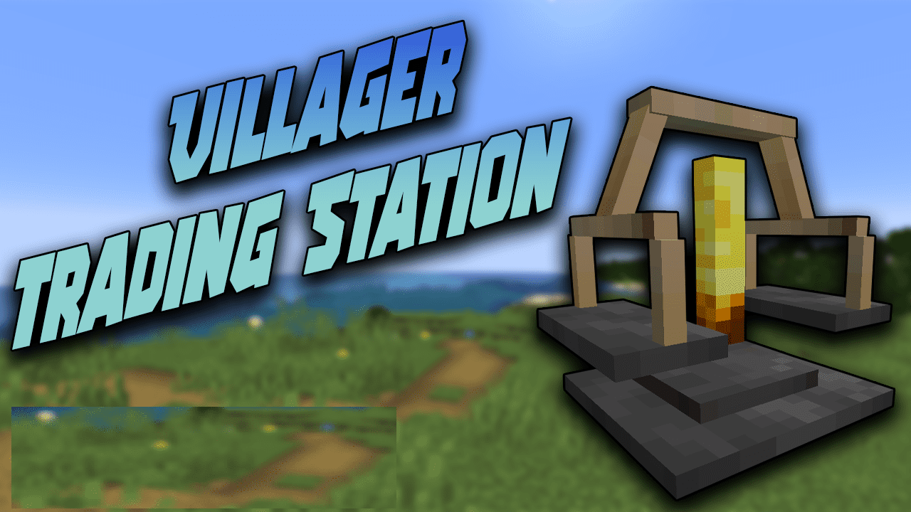 Villager Trading Station для Minecraft 1.21.1
