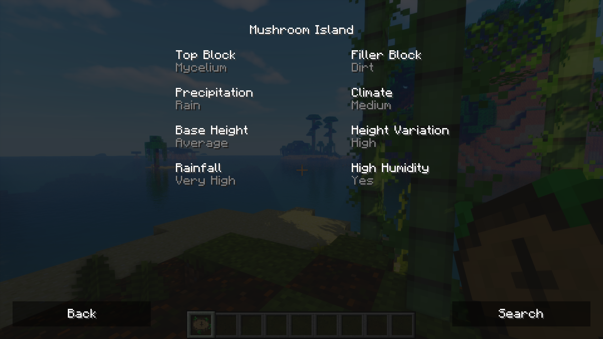 Разнообразие биомов в Minecraft: лес, пустыня и горы