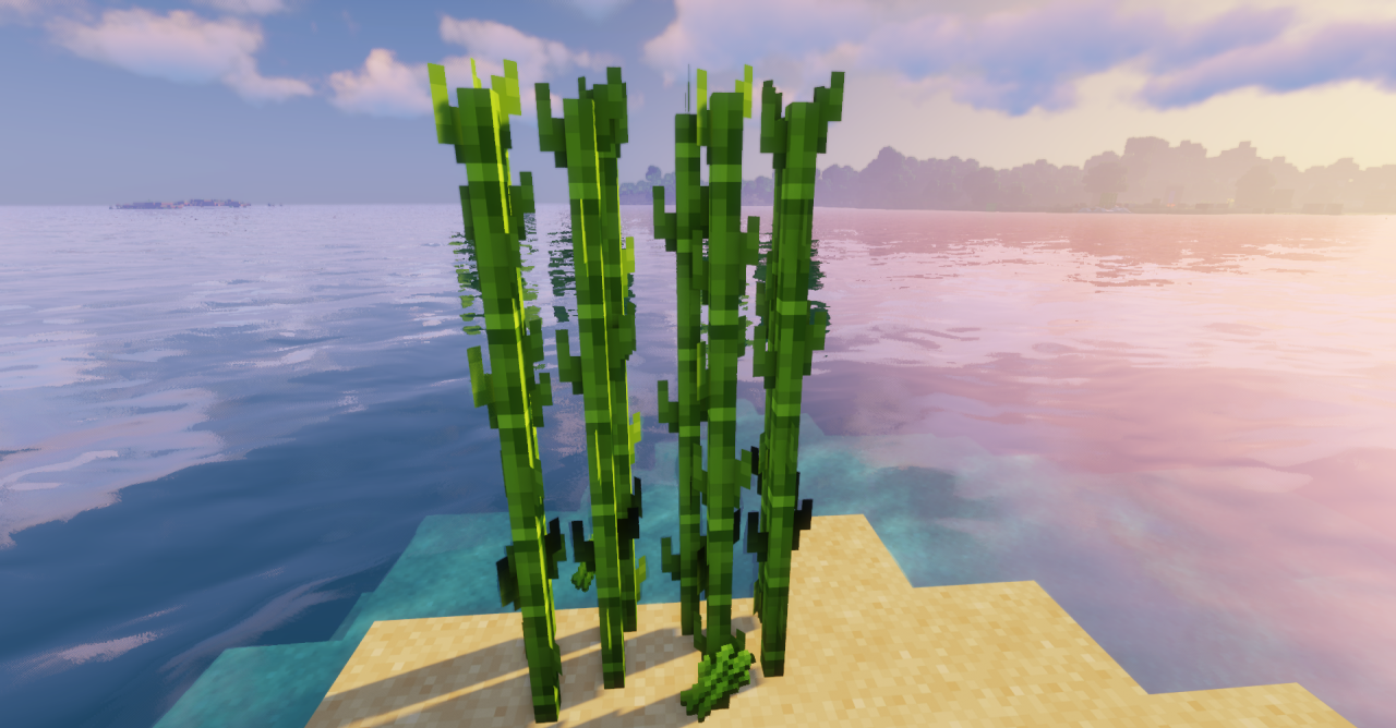 Деревня в Minecraft с текстур-паком Vythisi, улучшенные дома и окружение
