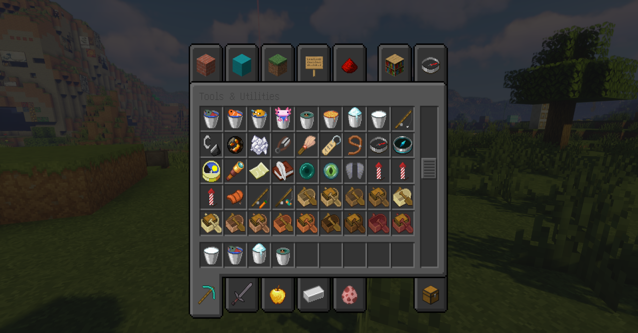 Скриншот игры с Warriors Resource Pack, демонстрирующий улучшенные текстуры