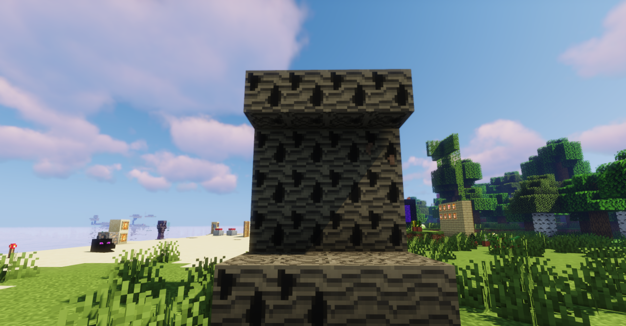 Интерфейс Minecraft с активированным текстур-паком WASPS! в меню пакетов ресурсов