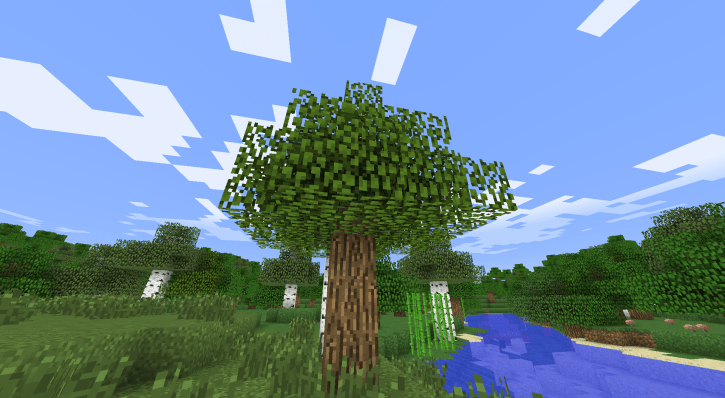 Интерфейс активации Waving Plants в настройках Minecraft