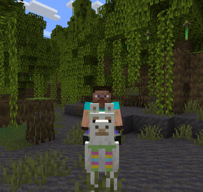 Новые верблюды в Minecraft после обновления 1.20