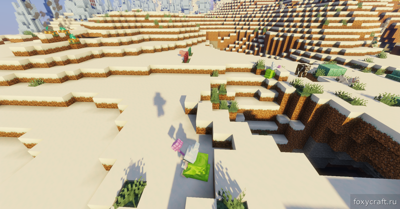 Гномы в разных биомах Minecraft сохраняют одинаковый дизайн