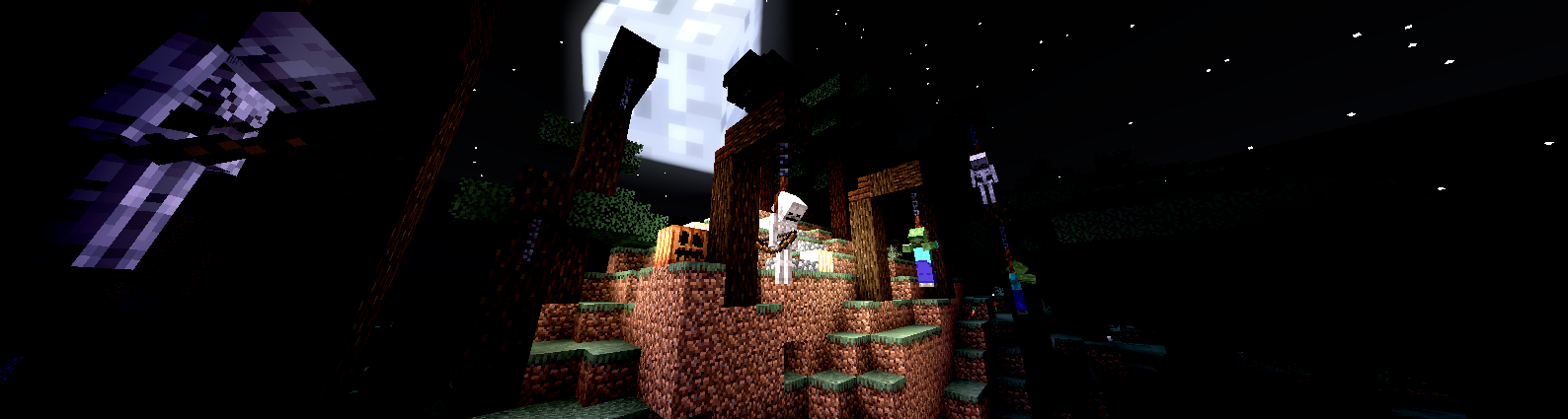 Новый биом Cherry Grove в Minecraft 1.20 с розовыми деревьями