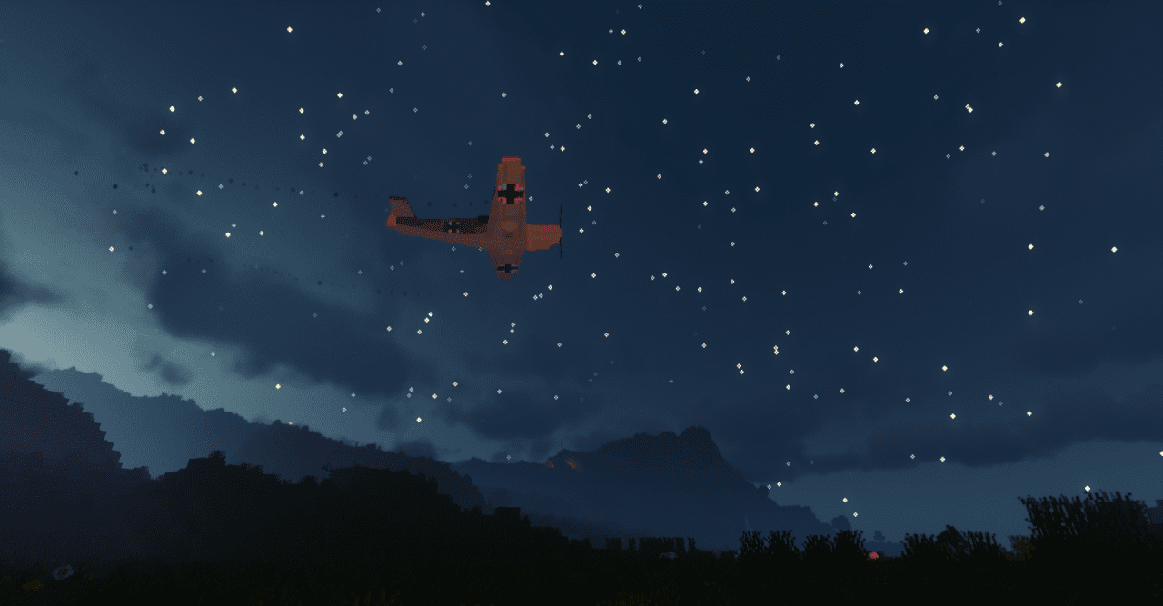 Детализированные самолёты в Minecraft с модом WWII Planes для реалистичных воздушных боёв