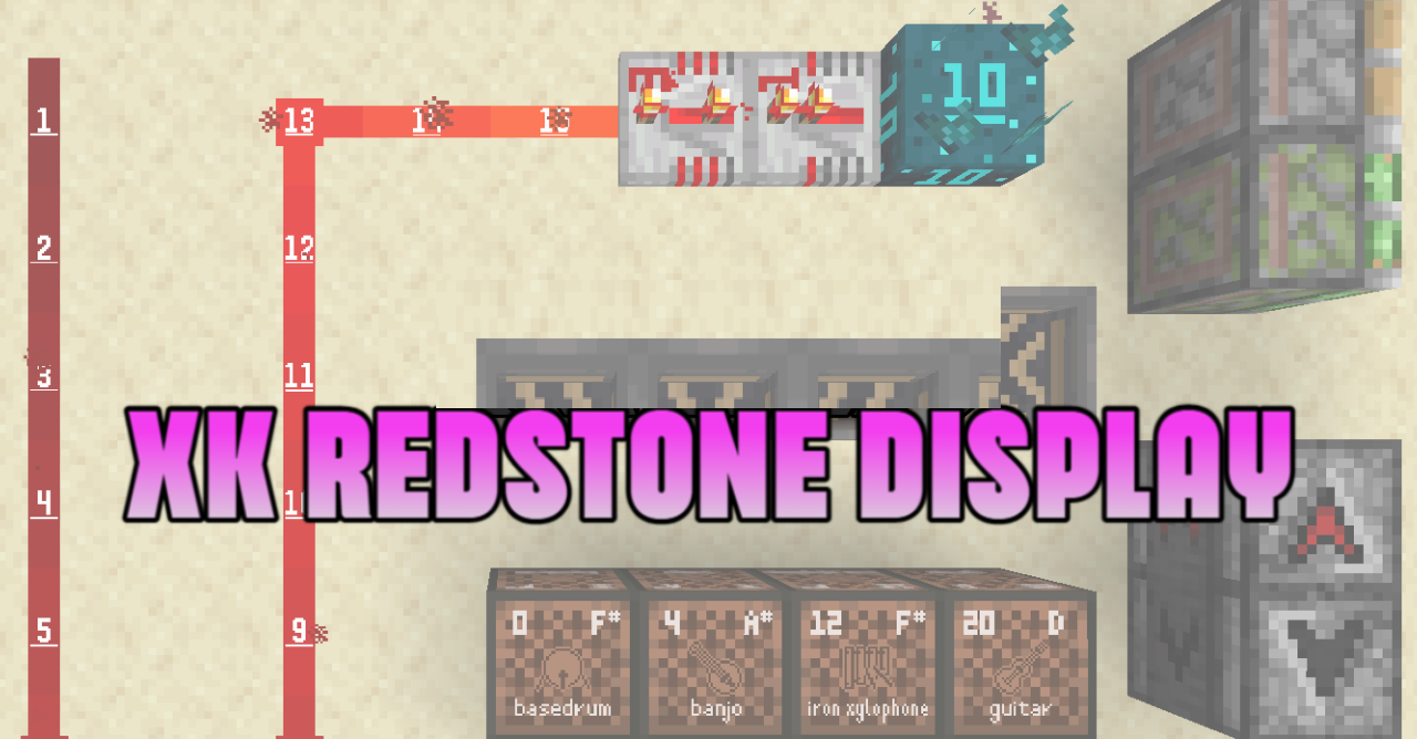 XK Redstone Display  1.21.4