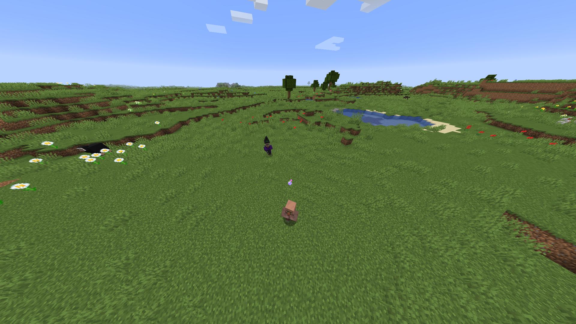 Красивая постройка в Minecraft: замок на горе с подсветкой