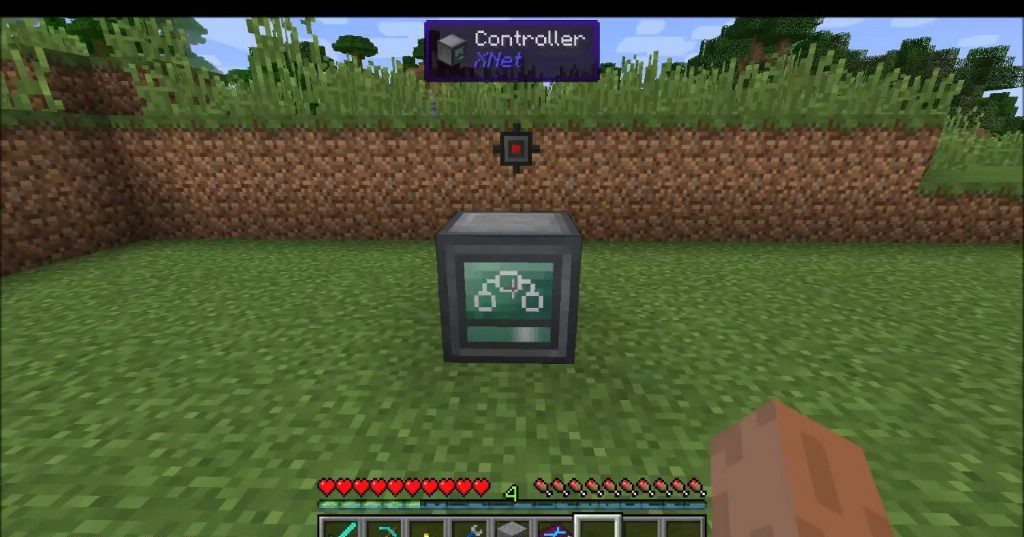 Пример использования XNet для автоматической сортировки ресурсов в Minecraft