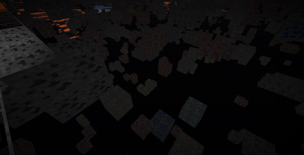 Скриншот Xray Ultimate: подземные залежи алмазов в Minecraft