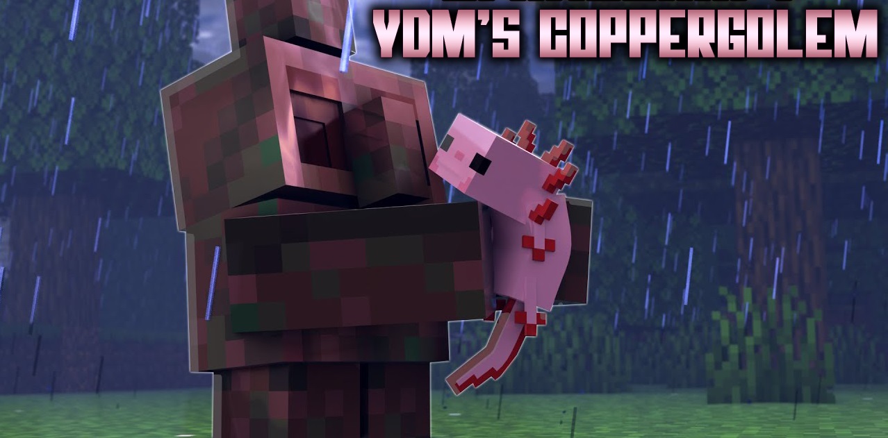 YDM’s CopperGolem для Minecraft 1.18.2