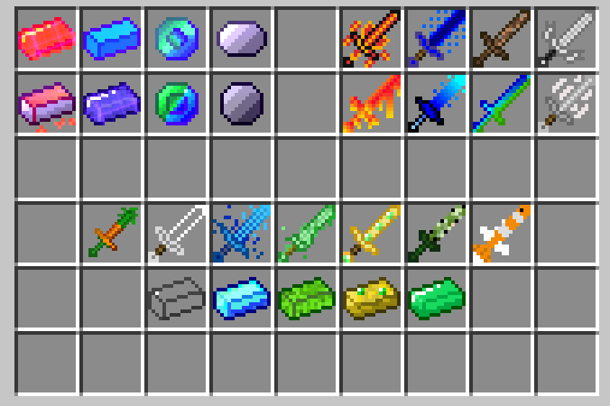 Elemental & Strange Swords  1.18.2