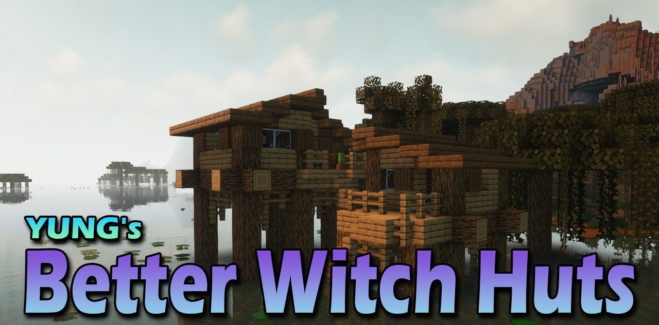 YUNG’s Better Witch Huts для Minecraft 1.19.4