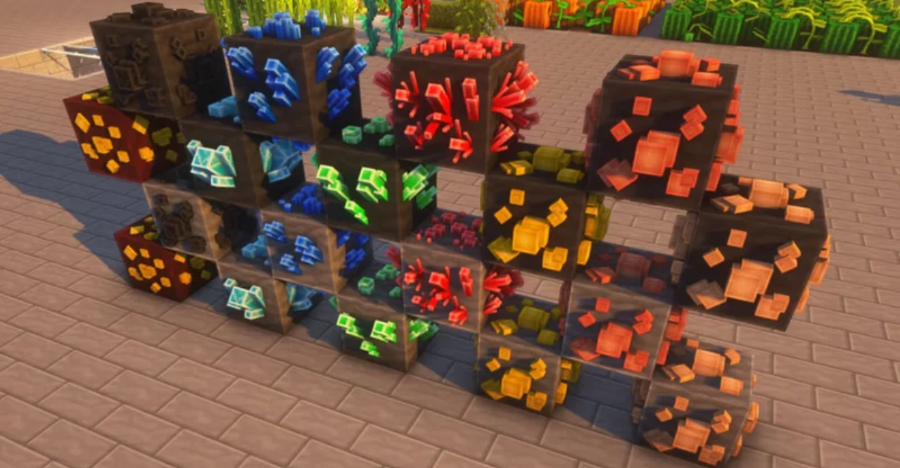 Готовый мир Minecraft с ZeroVision: красивые пейзажи и текстуры