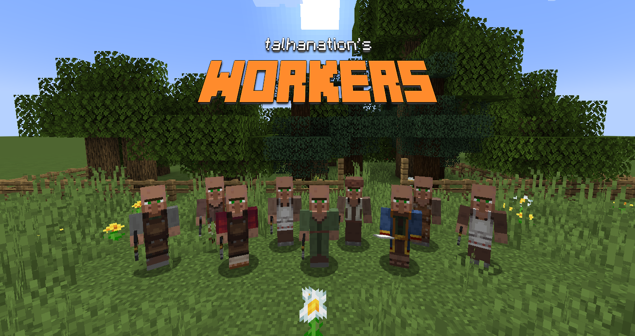Villager Workers: Traveling Merchant  1.18.2