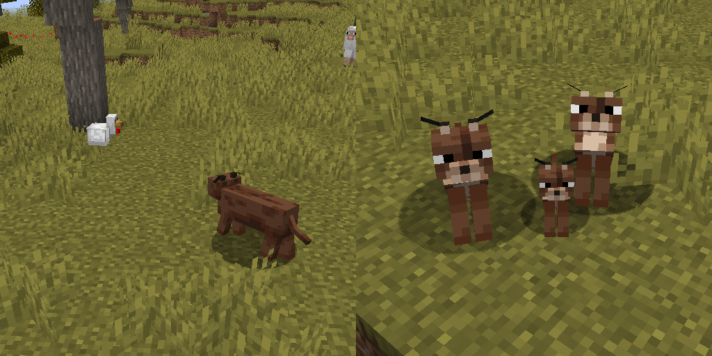 Новые мобы и блоки из последнего обновления Minecraft