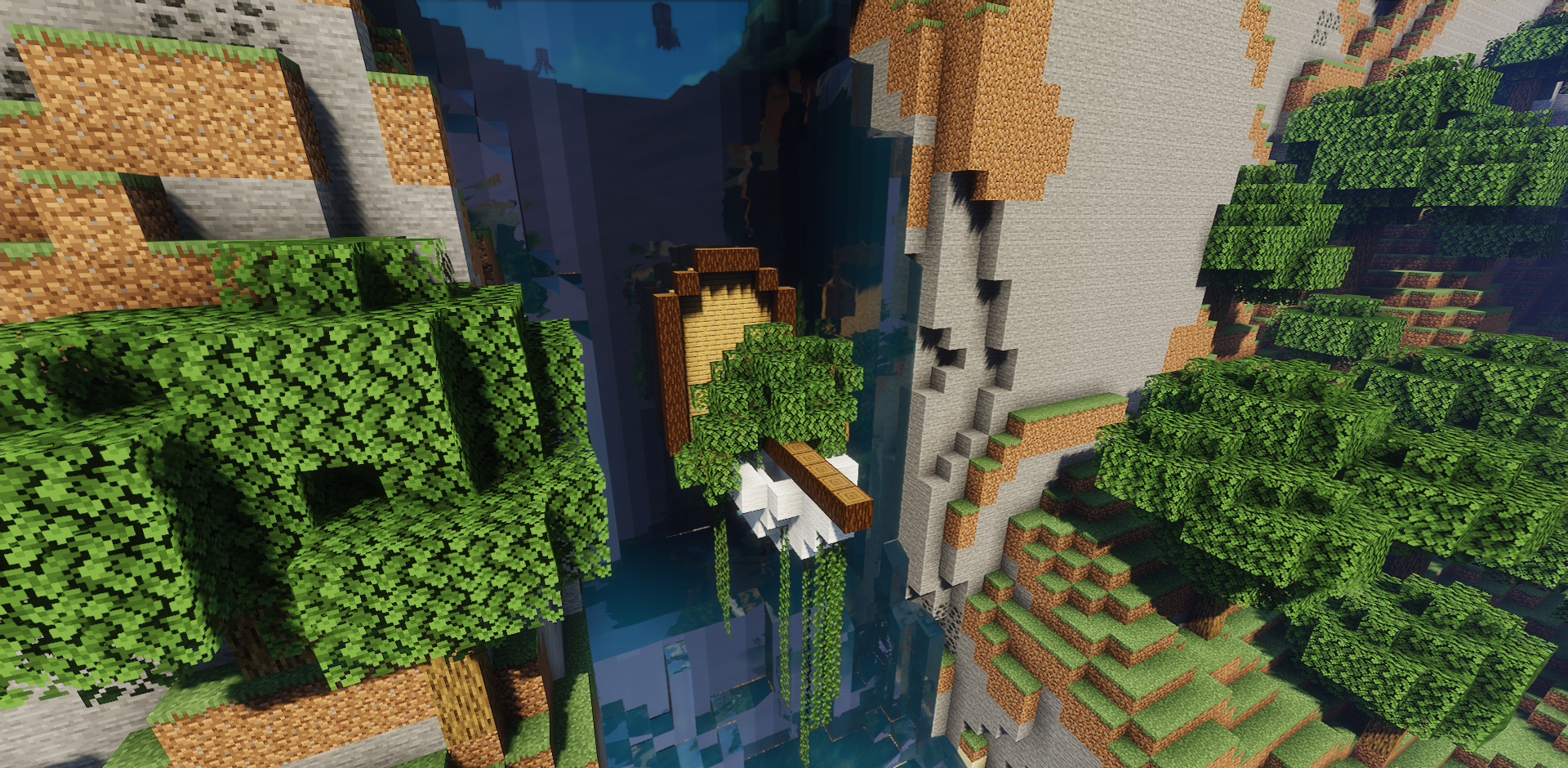 Битва с боссом в заброшенном королевстве Minecraft