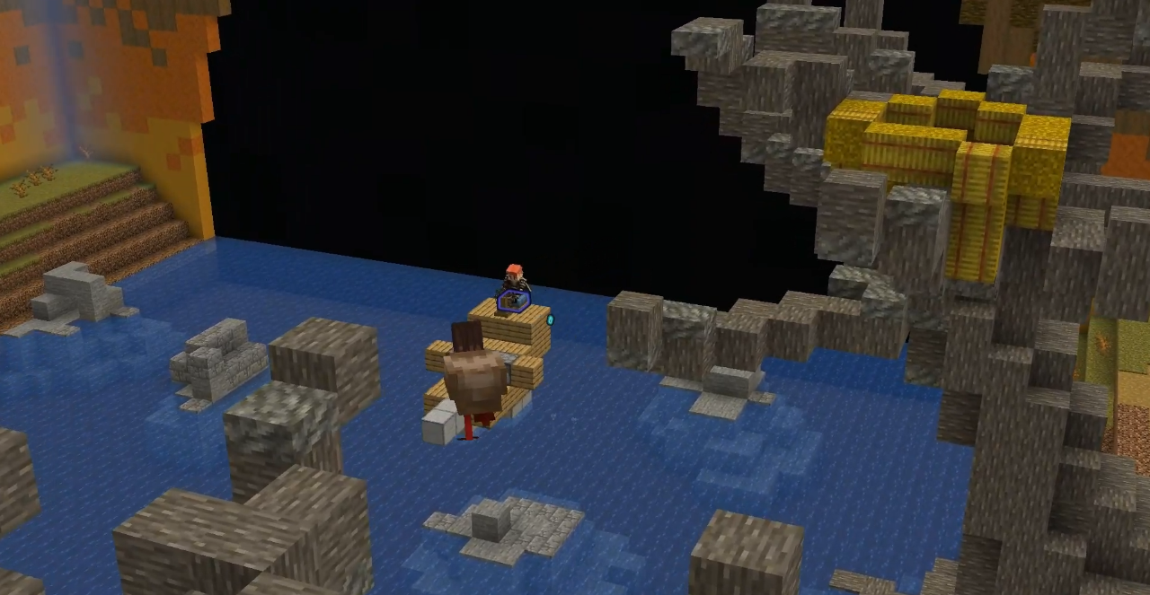 Разнообразные конструкции лодок в Minecraft на карте Build a Boat for Diamonds