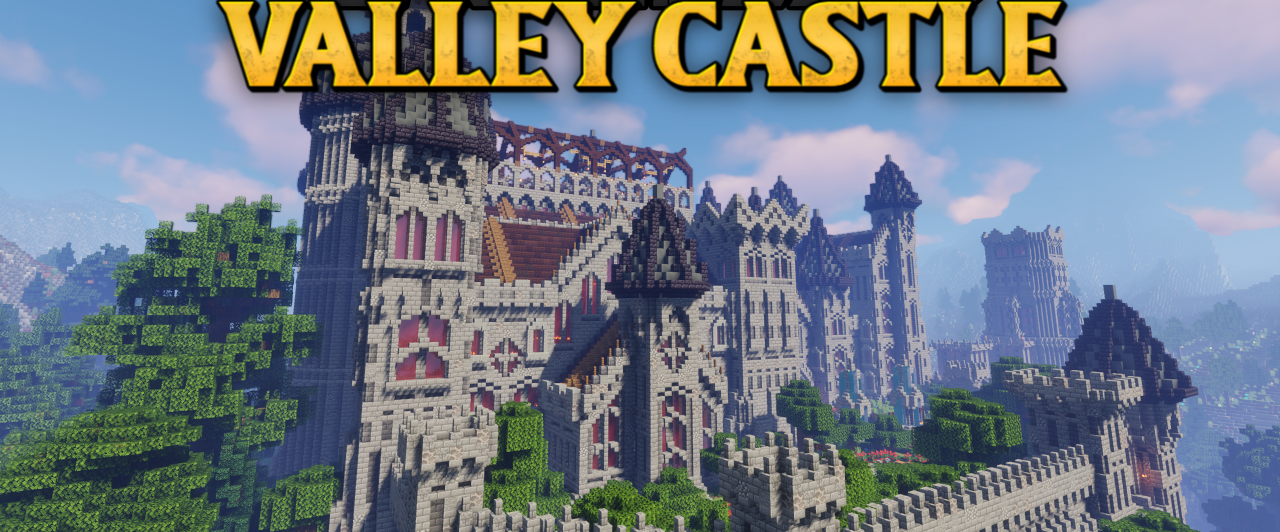 Castle in a Valley | Карта Майнкрафт