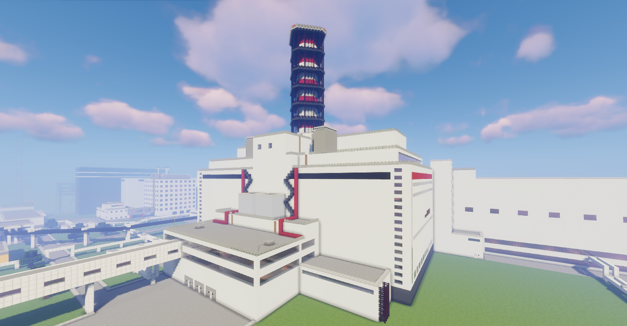 Chernobyl Nuclear Power Station | Карта Майнкрафт