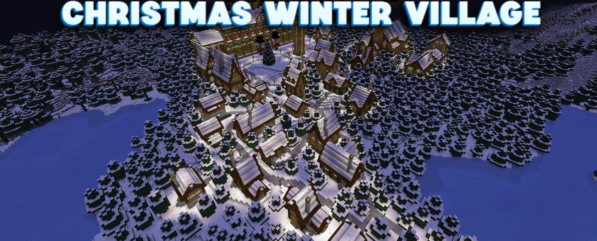 Christmas Winter Village | Карта Майнкрафт