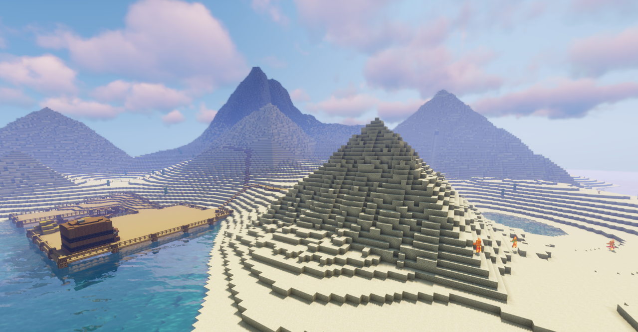 Подземелье в Desert Temple Island с сундуками и опасными ловушками