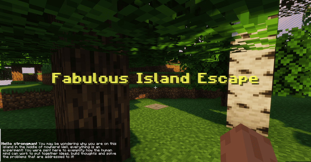Fabulous Island Escape | Карта Майнкрафт