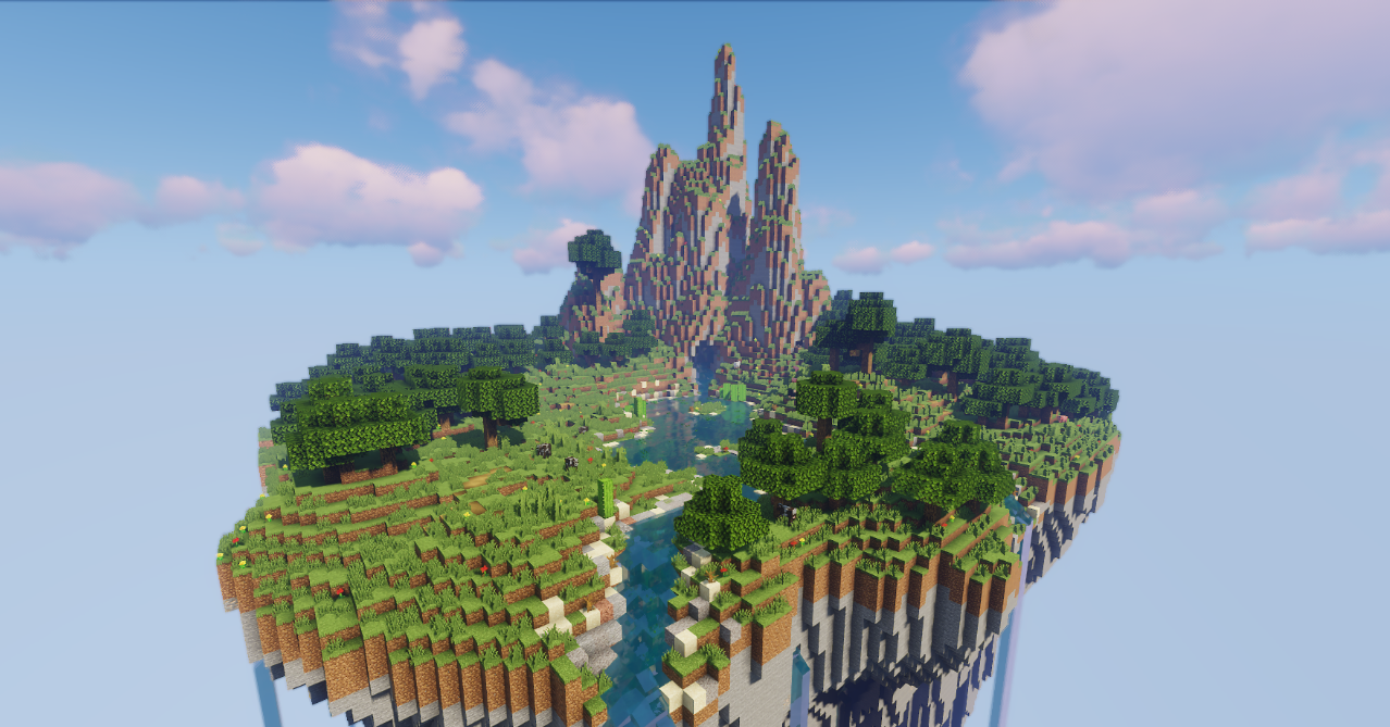 Floating Island – Oak Land | Карта Майнкрафт