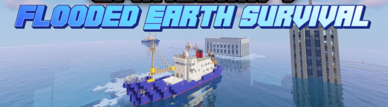 Flooded Earth Survival | Карта Майнкрафт