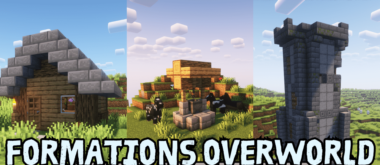 Formations Overworld для Minecraft 1.21.5