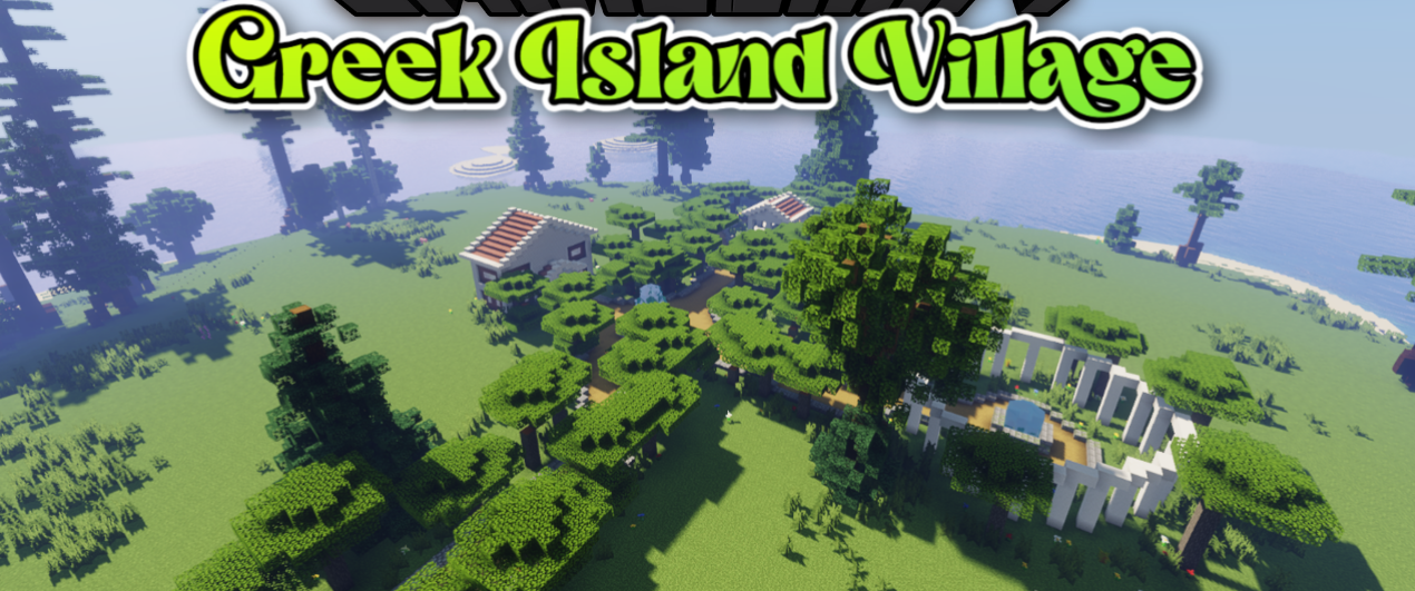 Greek Island Village | Карта Майнкрафт