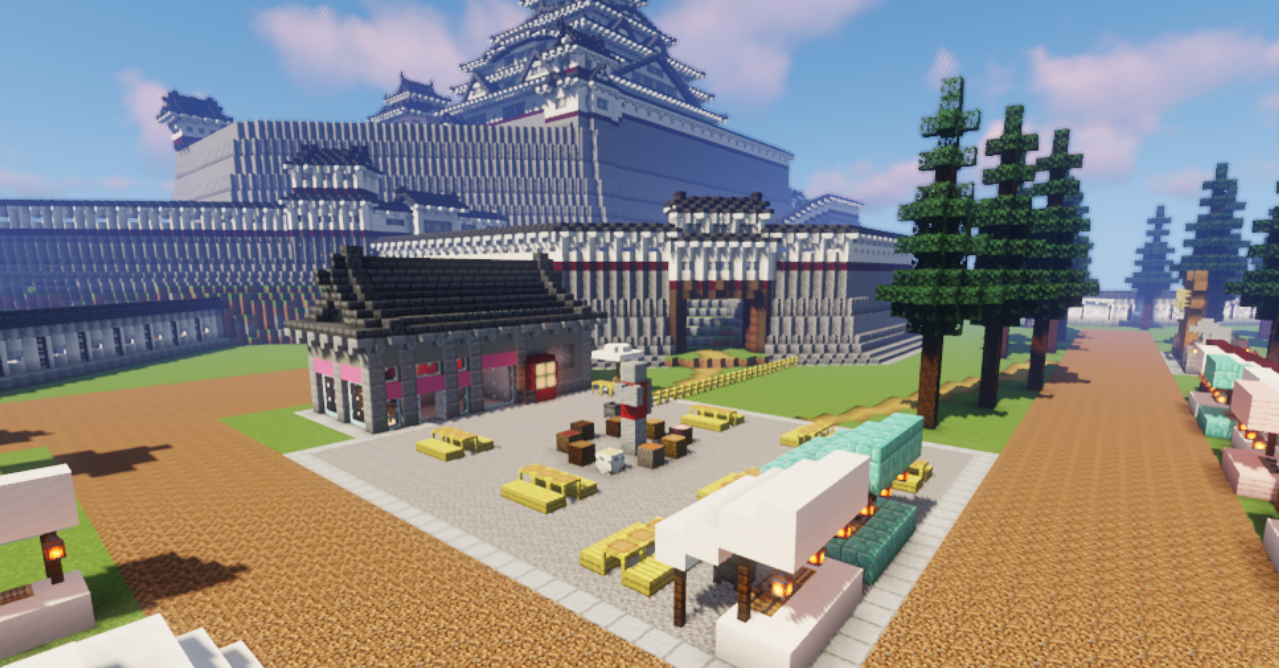 Habujo: A Japanese Castle | Карта Майнкрафт