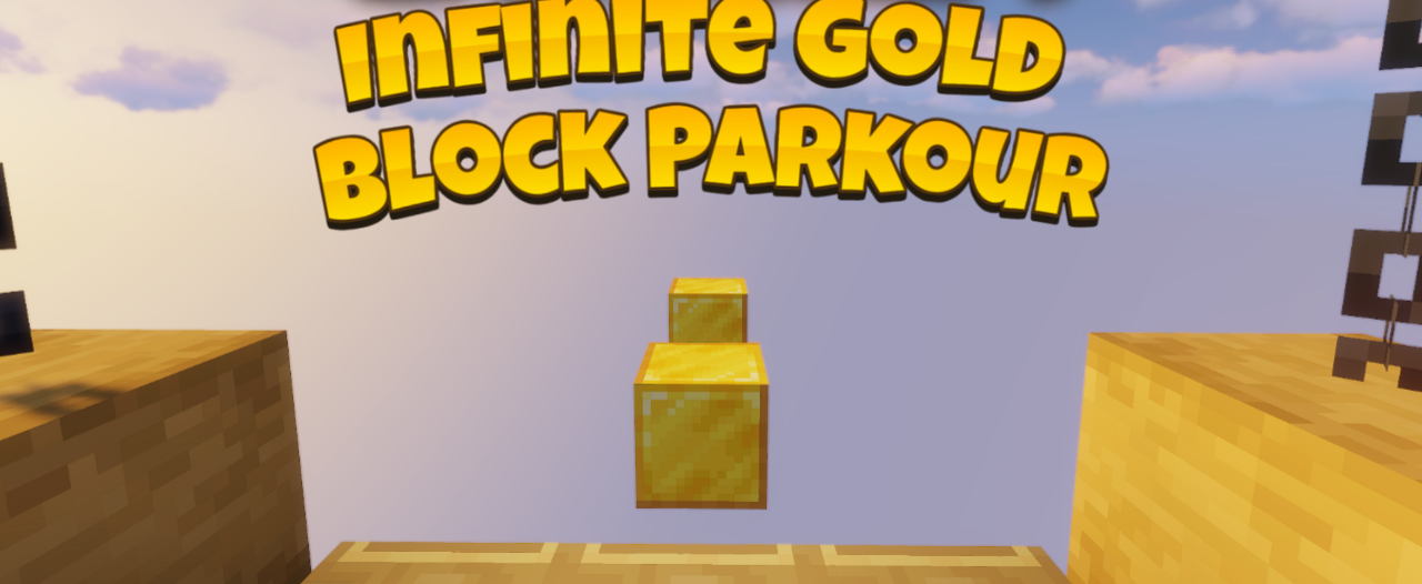 Infinite Gold Block | Карта Майнкрафт