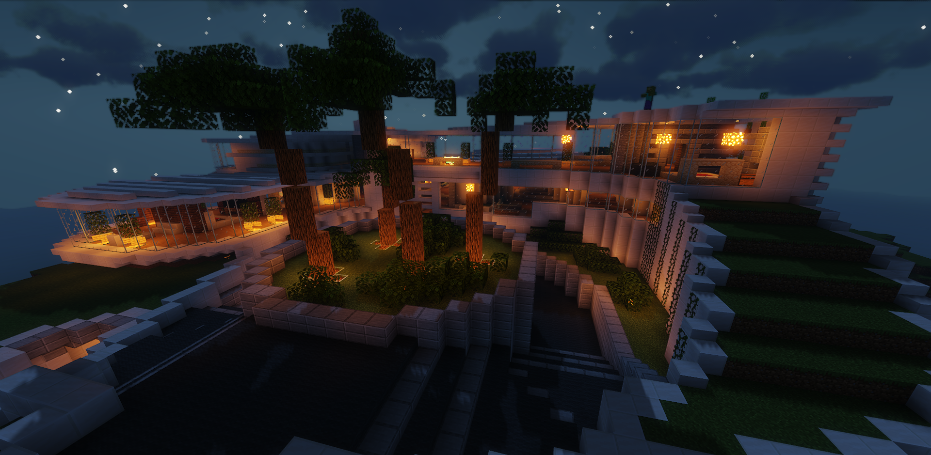 Лаборатория Железного Человека в Minecraft - высокотехнологичные блоки и механизмы