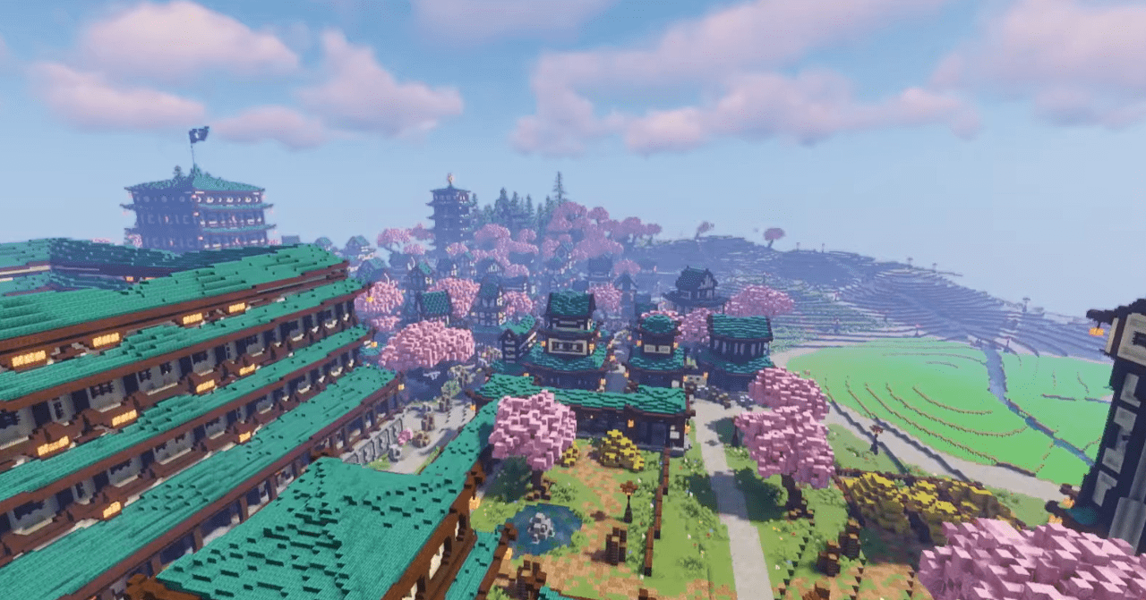Japanese City | Карта Майнкрафт