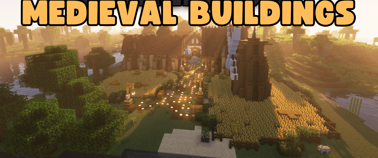 Medieval Buildings для Minecraft 1.21.5