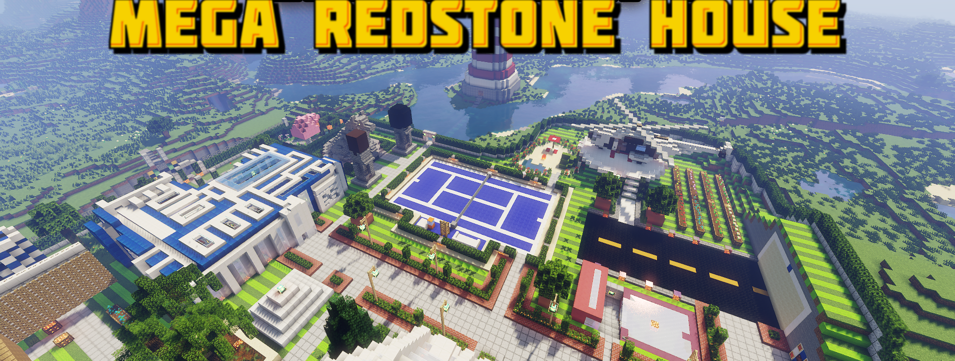 Mega Redstone House | Карта Майнкрафт