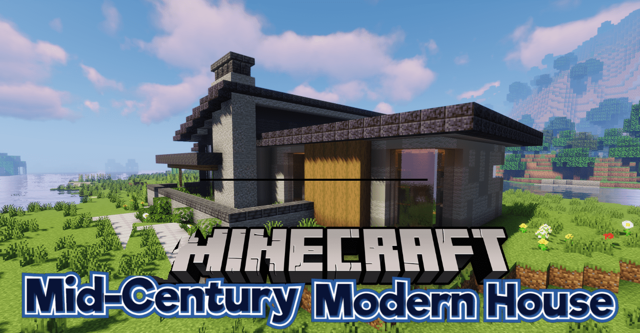 Mid-Century Modern House | Карта Майнкрафт