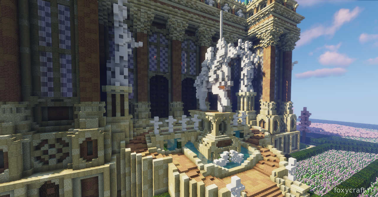 Секретный проход в библиотеке Minecraft