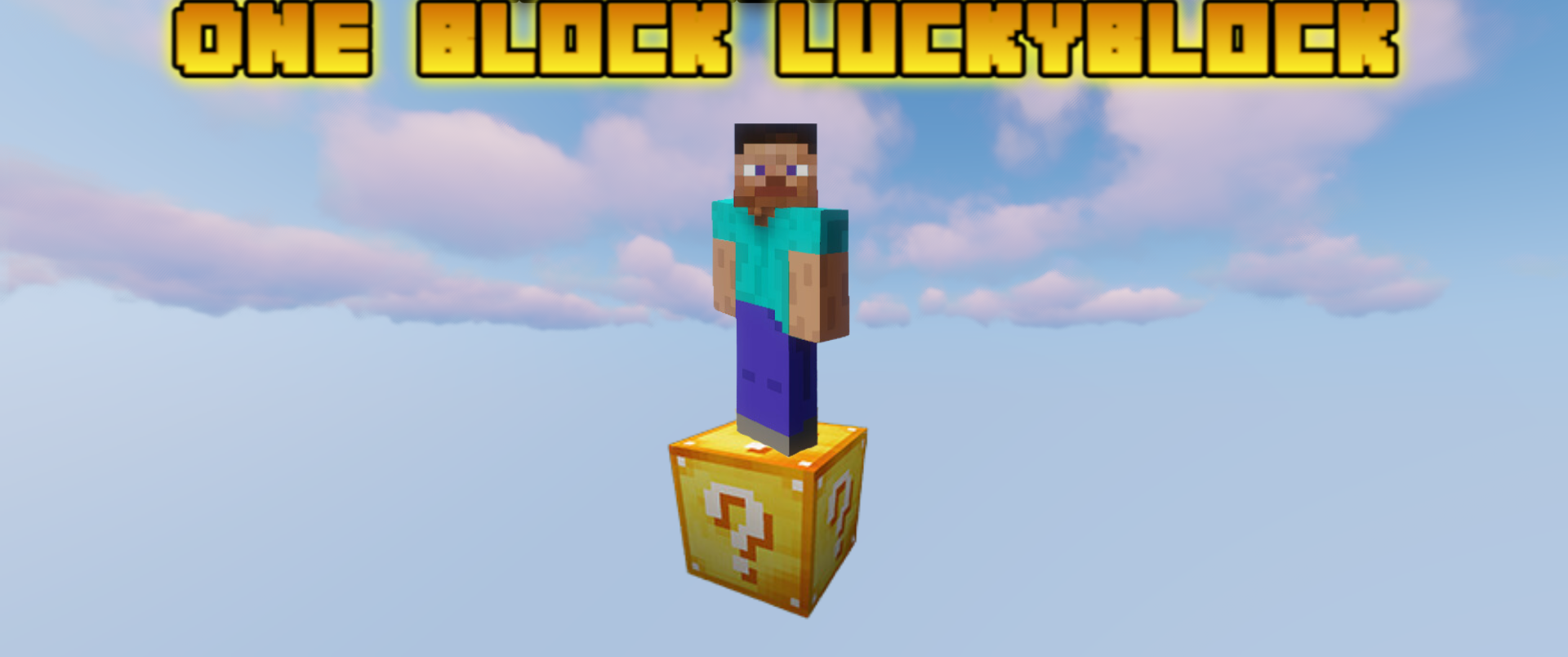 One Block LuckyBlock | Карта Майнкрафт