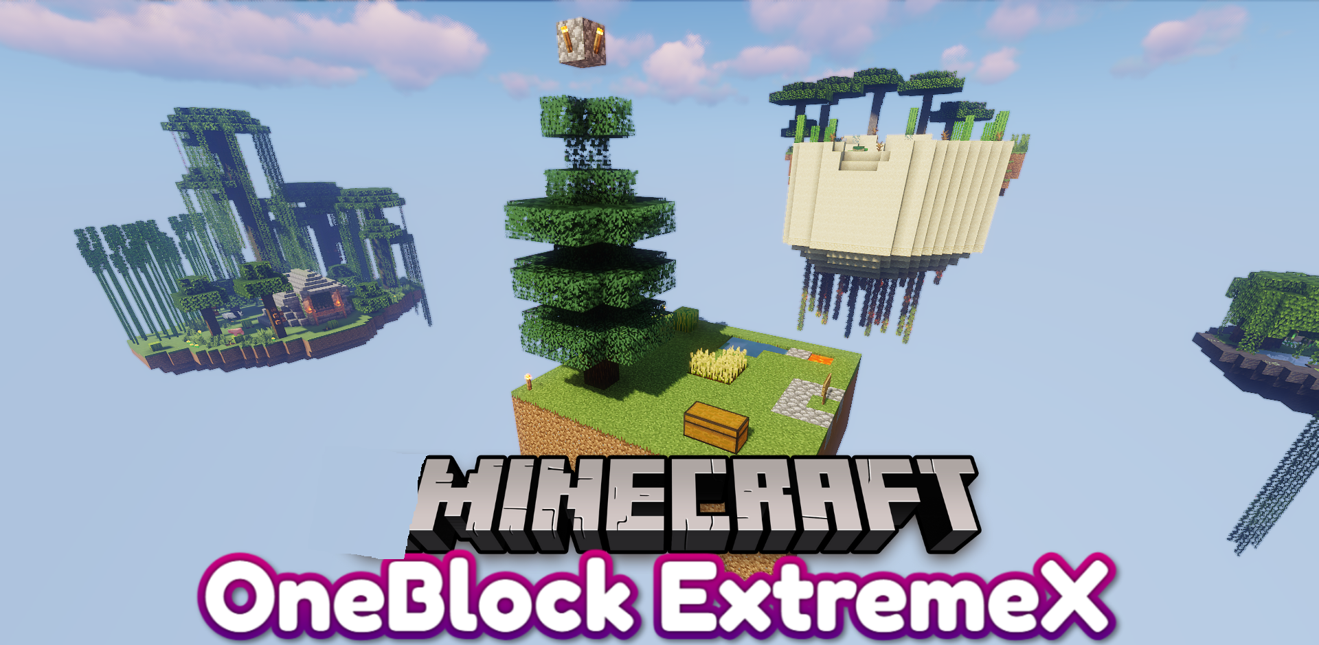 OneBlock ExtremeX | Карта Майнкрафт