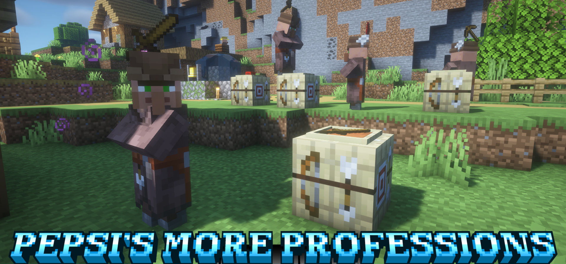 Pepsi’s More Professions для Minecraft 1.21.5