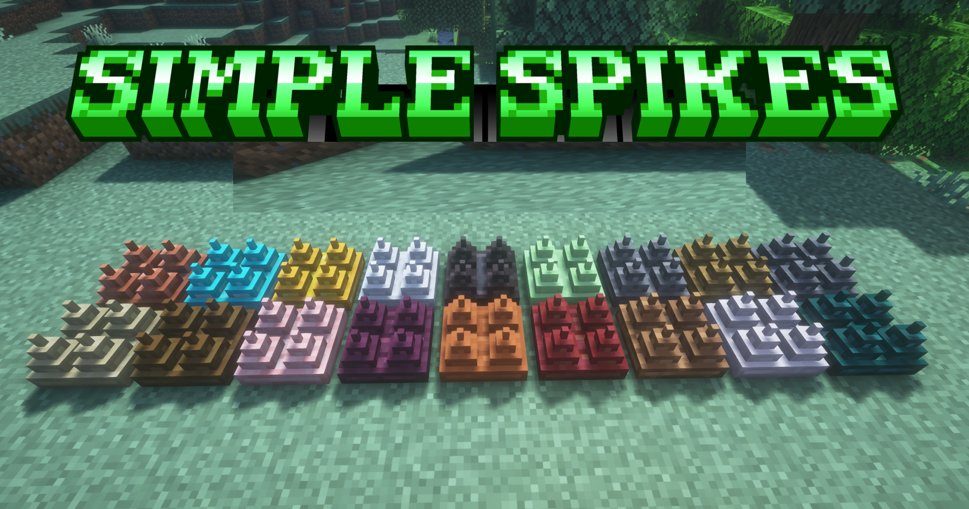 Simple Spikes для Minecraft 1.21.5