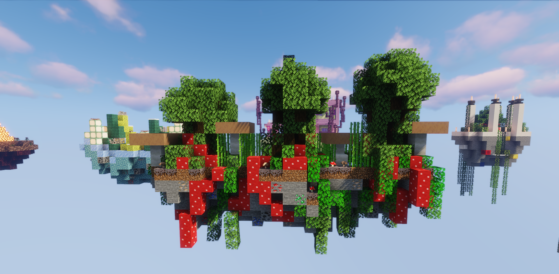Конечные этапы SkyBlock Ultimate: развитая база с автоматизированными системами